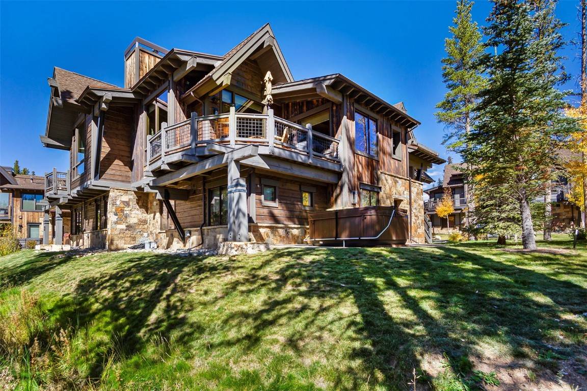 Views and Location ! This spectacular townhome with unmatched mountain views, is located in the prestigious Shock Hill neighborhood and minutes from down town Breckenridge.