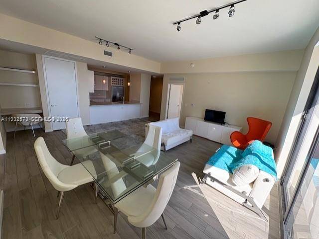 Beautifully furnished penthouse with water view and large balcony.