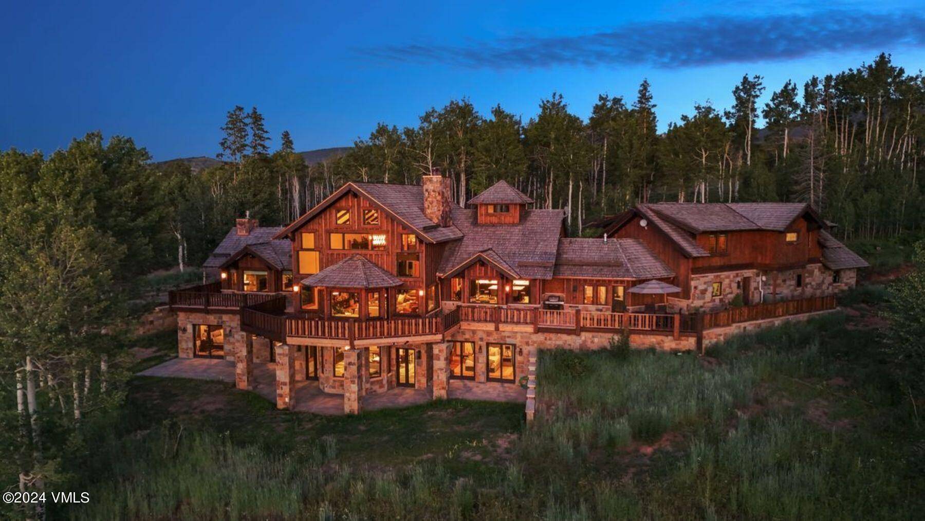 Seclusion and serenity on acreage with deep engaging views !