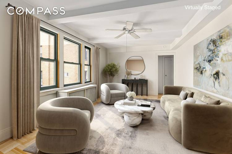 Extraordinary Value Opportunity Steps from Central Park This pre war two bedroom, one and a half bath apartment offers a rare opportunity to purchase in a prime Upper West Side ...