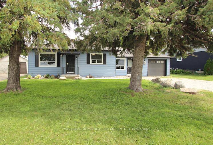 Welcome to this beautifully updated, cozy bungalow nestled on an extra large lot in the heart of Alliston.