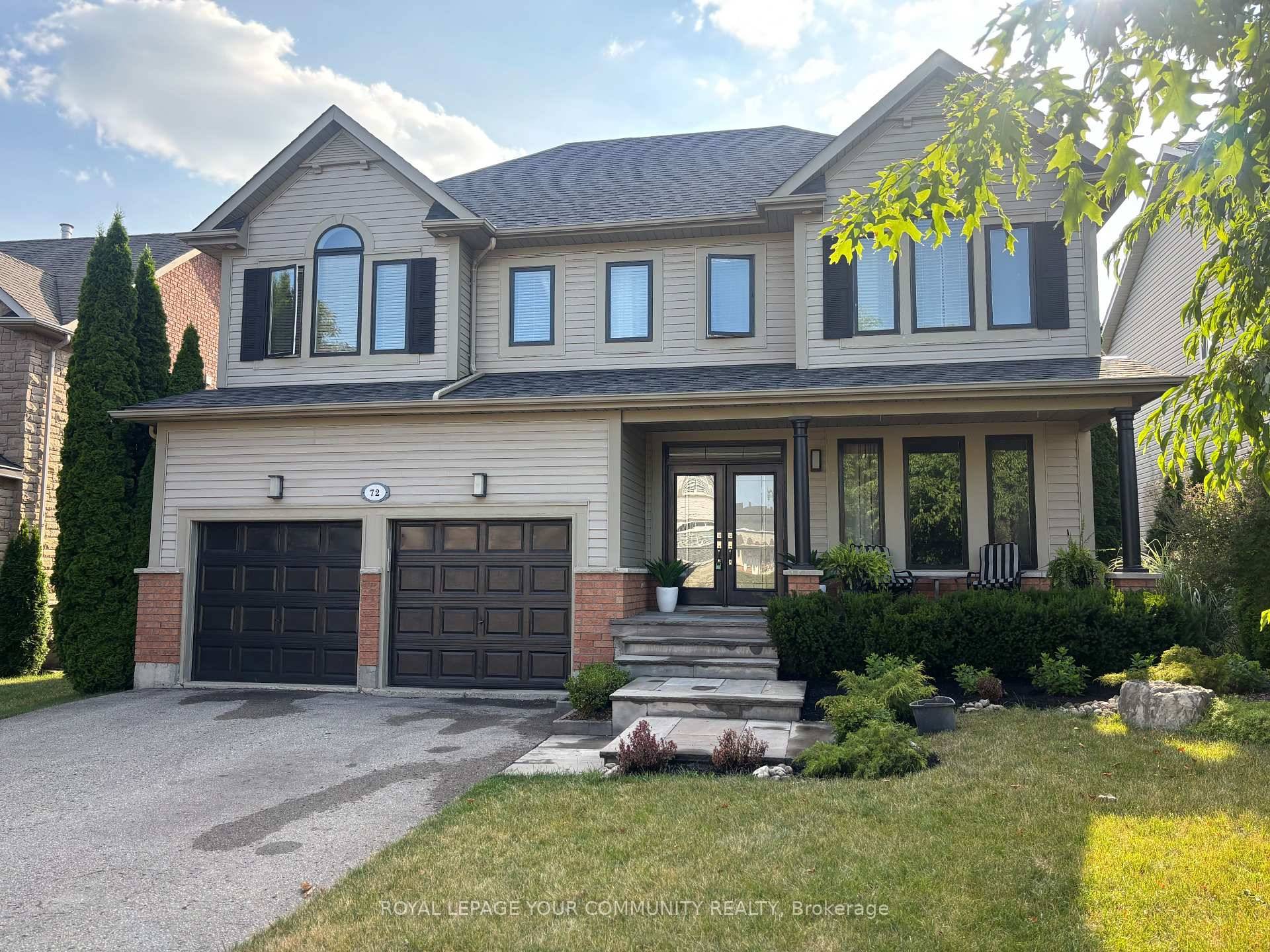 Welcome to 72 Birkhall Place, located in one of the highly sought after family neighborhoods of Barrie with schools, parks, shopping, Go Station, 400 Hwy amp ; exceptional waterfront only ...