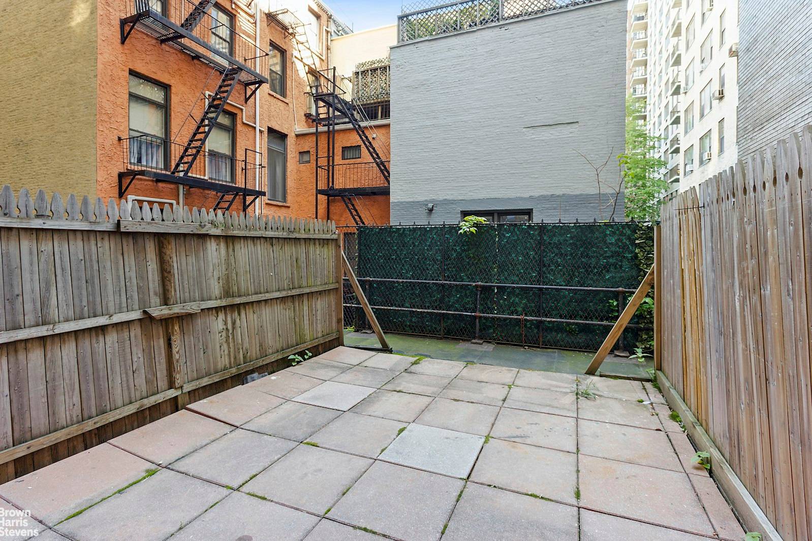 Spacious and newly updated studio with approximately 300 square feet of private terrace !