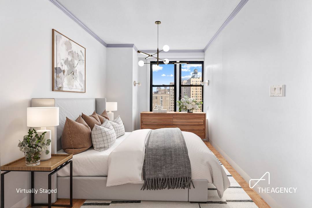 Welcome home to this extra spacious converted one bedroom, one bathroom co op featuring classic charm design, great storage and open sky views.