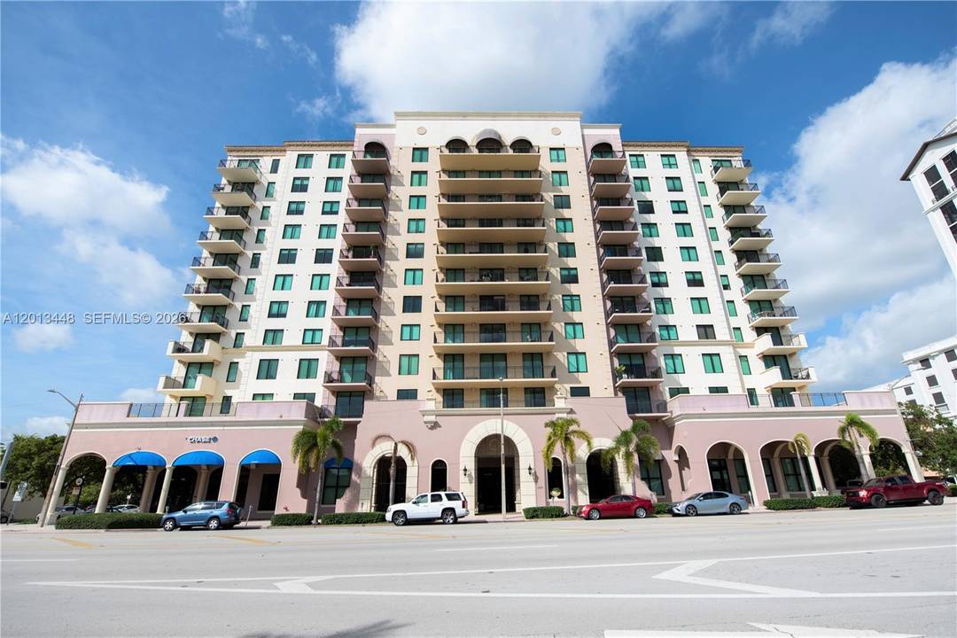 Impeccable 2 Bedroom, 2. 5 Bath Corner Unit in Prestigious 1300 Ponce Building, located in the heart of Coral Gables.
