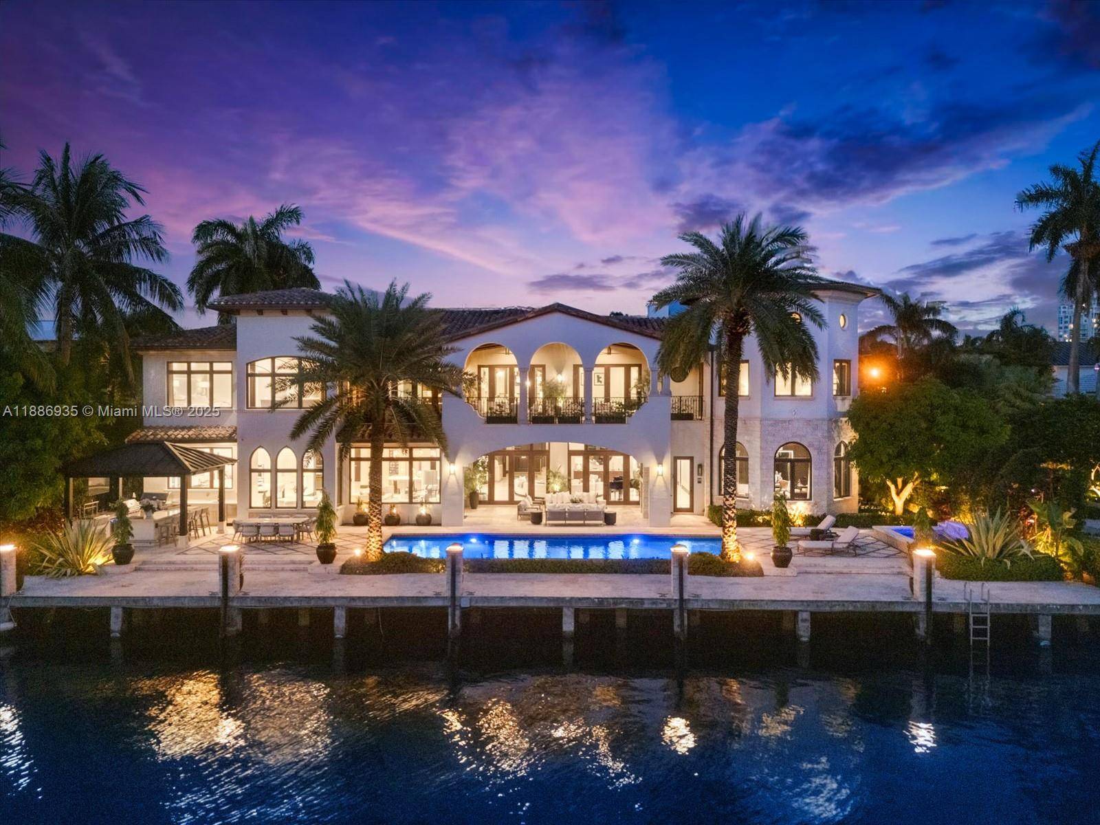 Welcome to uncompromising luxury in this waterfront sanctuary spanning nearly 9, 000 sq.