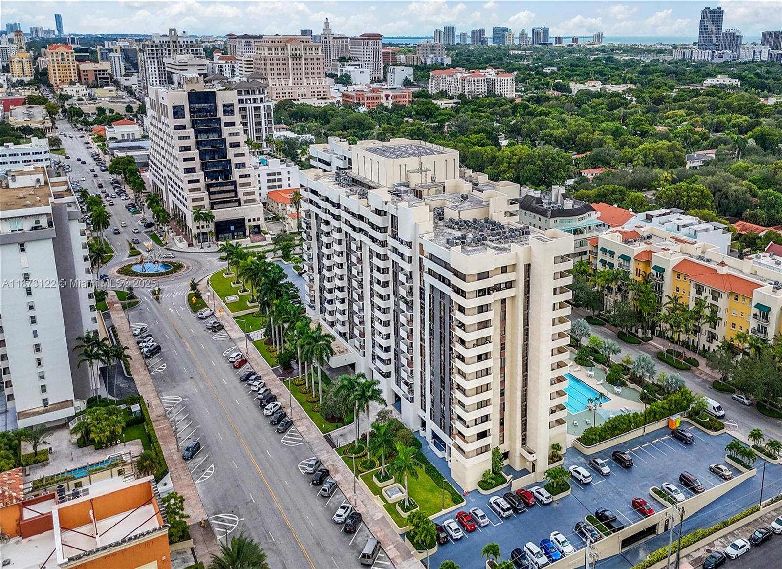 Life at the top in central Coral Gables !