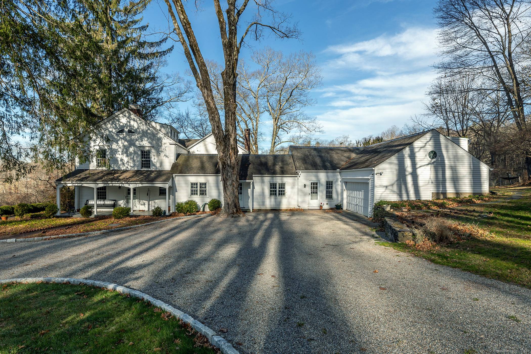 Fair Rising Experience the grandeur of the past with this exquisite 1790 classic Georgian Colonial, nestled on a private 21 acre sanctuary just minutes from the charming center of Sharon.