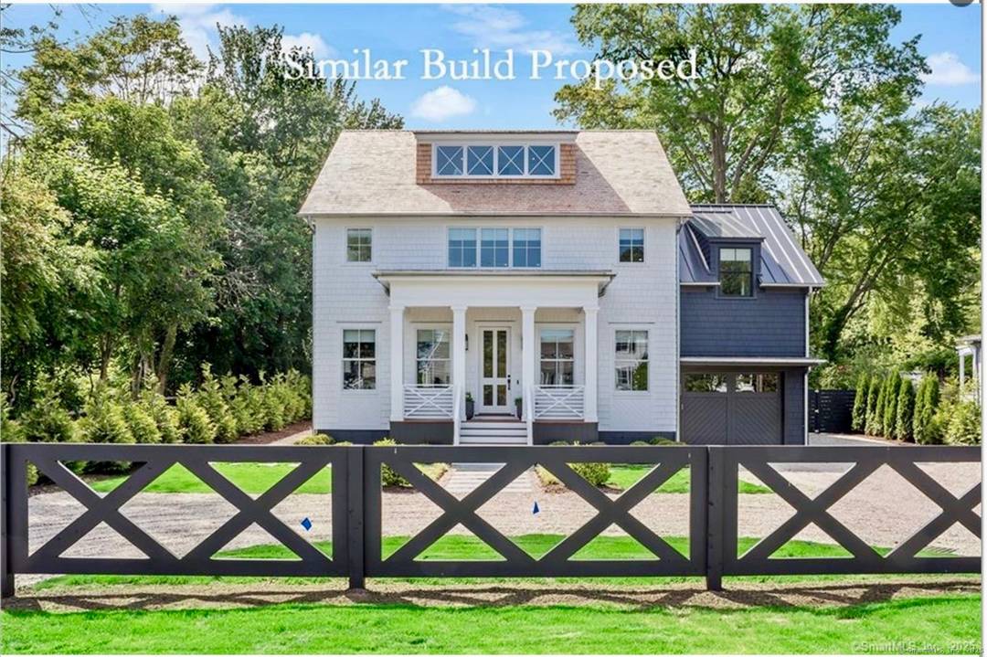 Greenfield Hill proposed new construction on a 2.