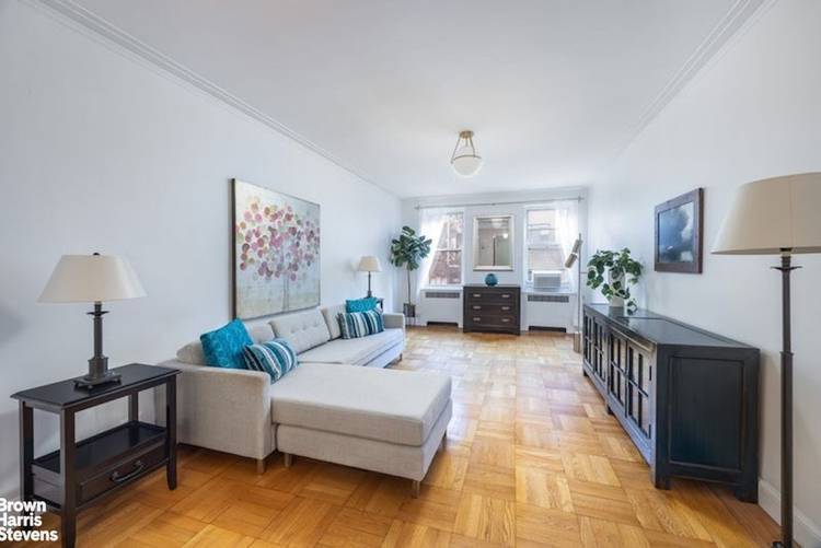 Sensational layout with endless possibilities in a gorgeous pre war one bedroom apartment.
