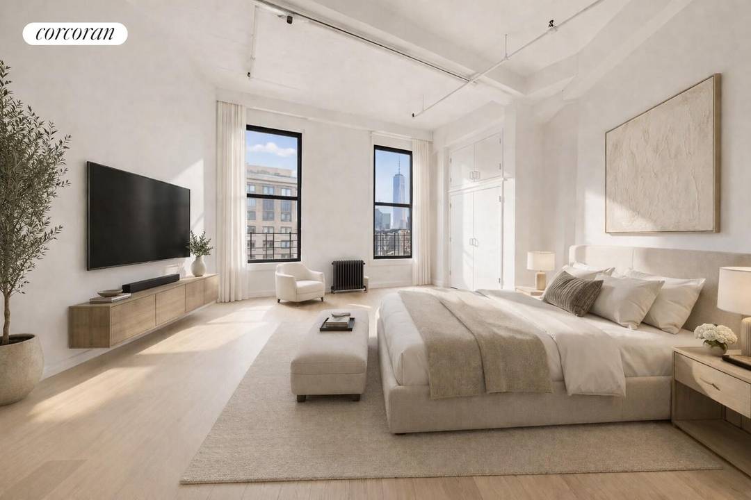 We are pleased to introduce you to Residence 9E at 237 Lafayette Street a rare SoHo Nolita corner loft with open skyline views in every direction.