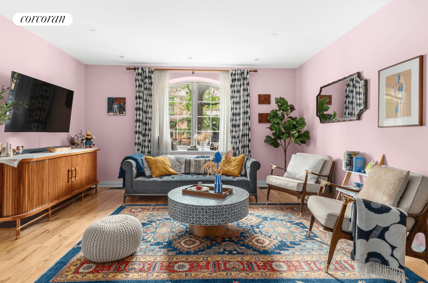 Tucked away among the trees on a serene street in the ever charming Park Slope, Brooklyn, you'll find this stunning and spacious gem that feels more like a townhouse than ...