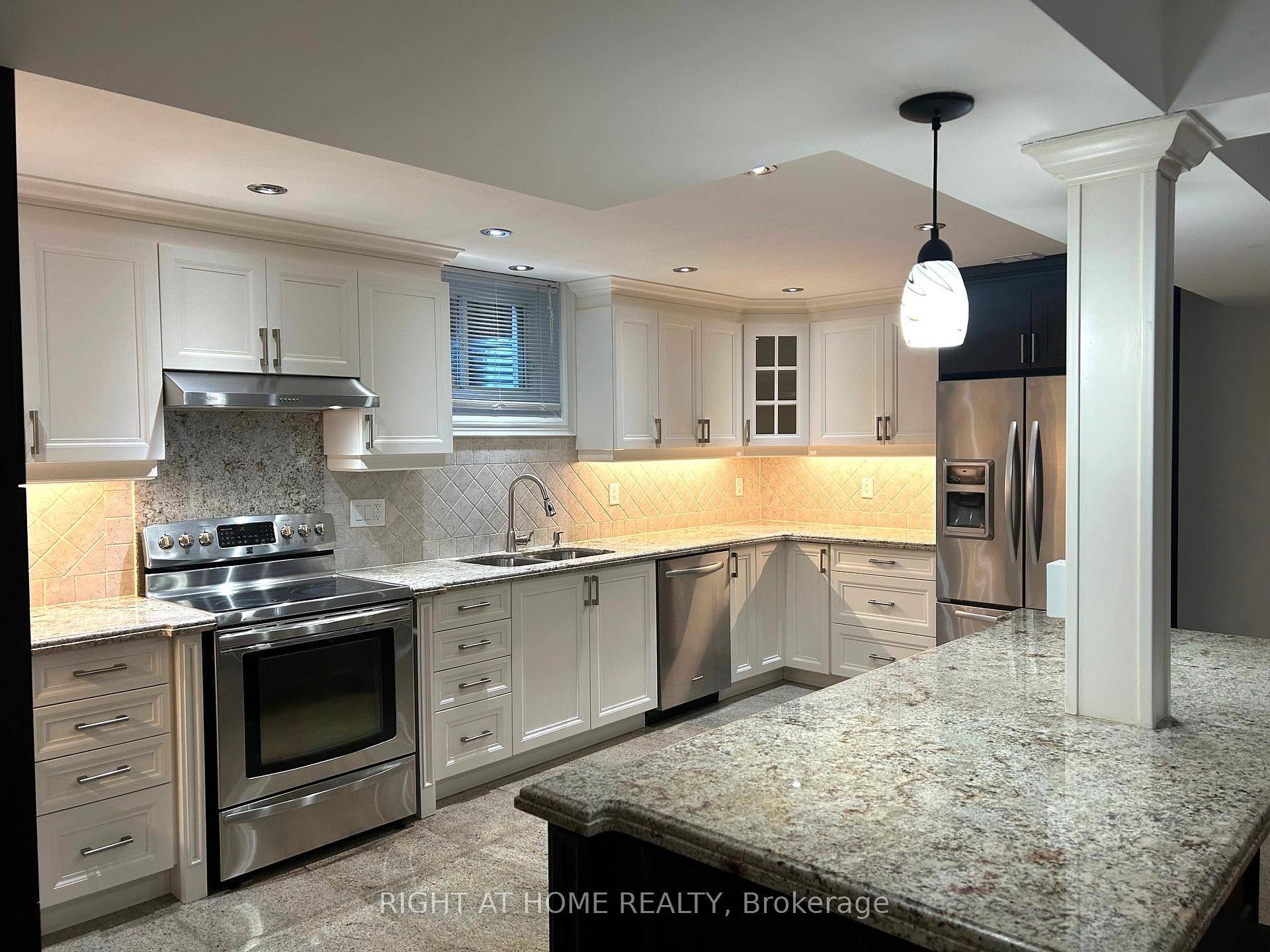 Beautiful Renovated Spacious Basement Apartment In The Vellore Village Community Located on a Quiet Street.