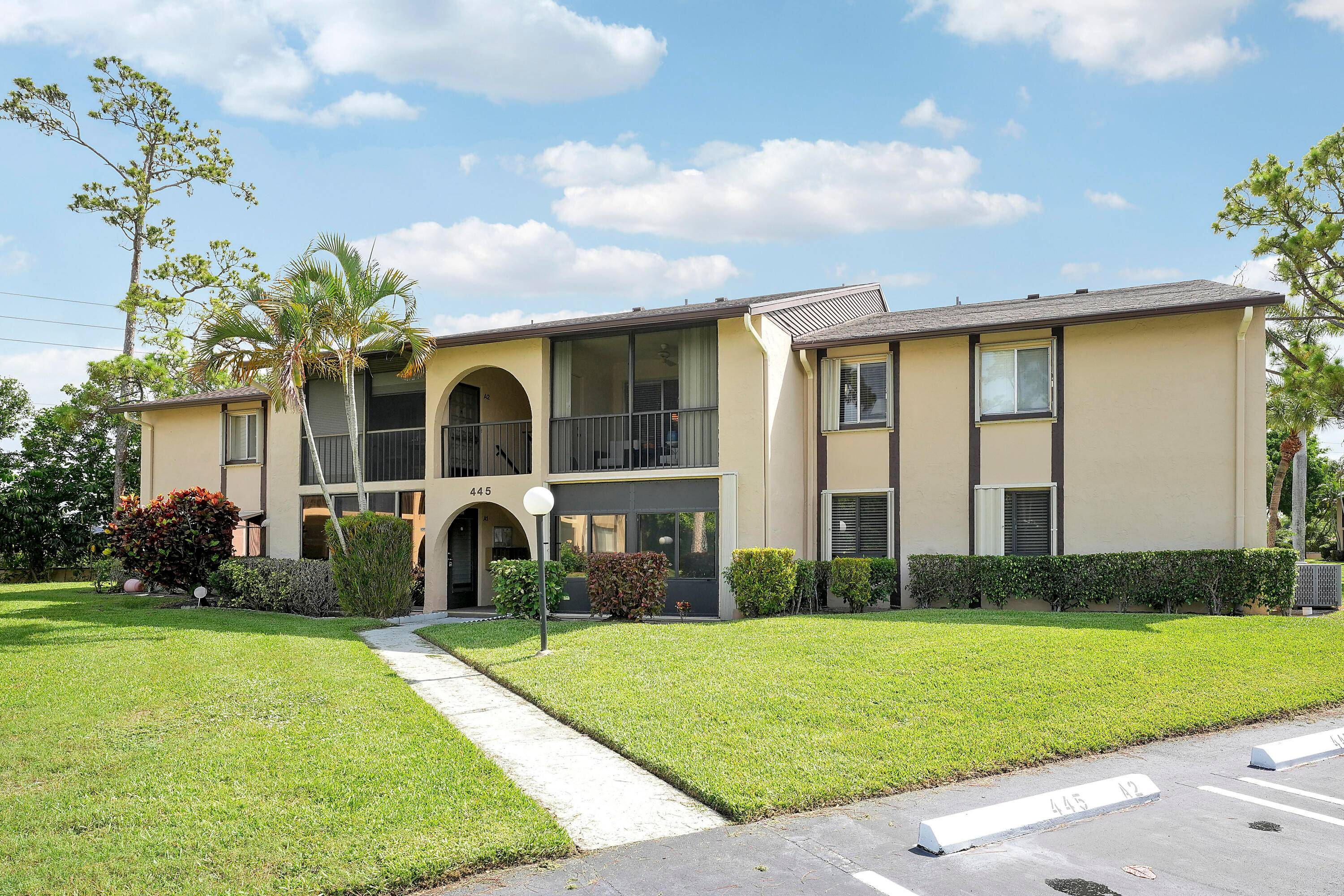 Welcome to this beautifully maintained 2BD, 2BA ground floor condo in the 55 community of Pine Ridge South IV.