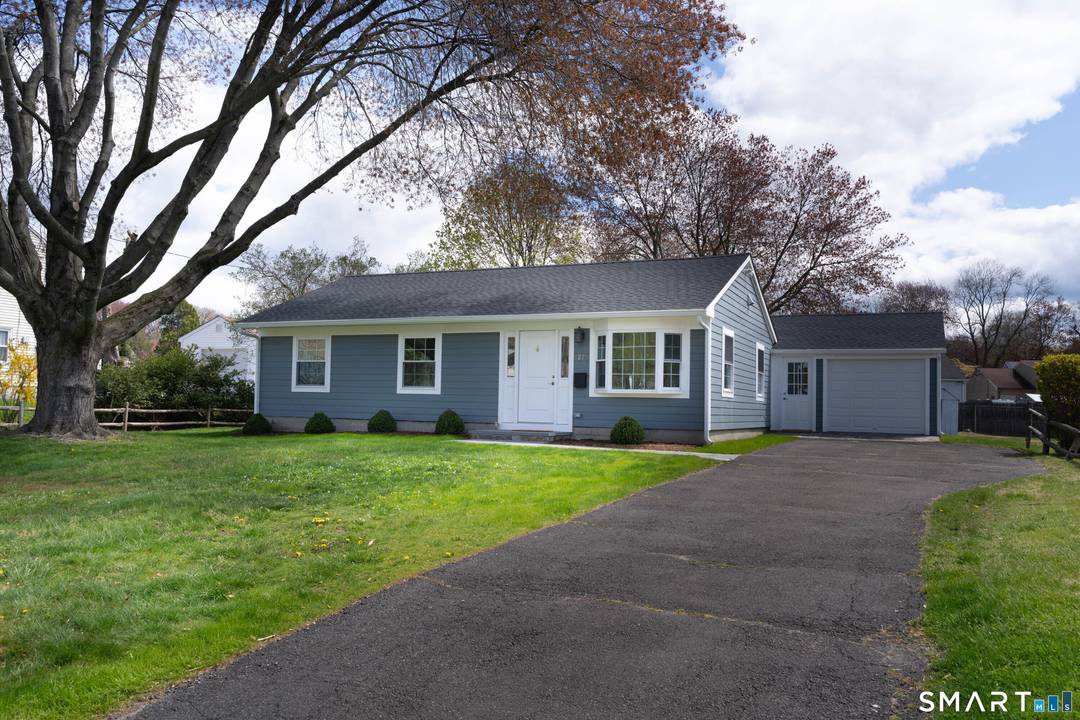 Like new construction, this home has been totally renovated in 2022 with a new roof, windows, siding, heat and A c system, electrical, LED lighting, flooring, kitchens, baths, laundry, paint ...