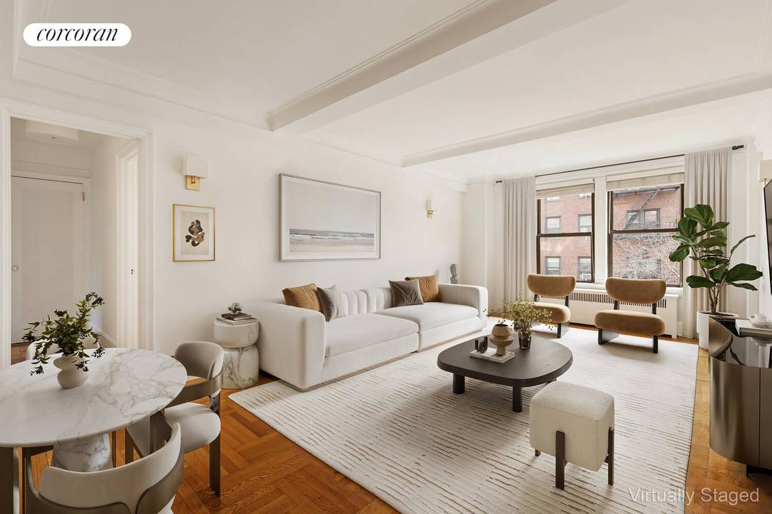 Welcome to Unit 3K ! Renovated 2 bedroom, 2 bathroom home in a classic co op.