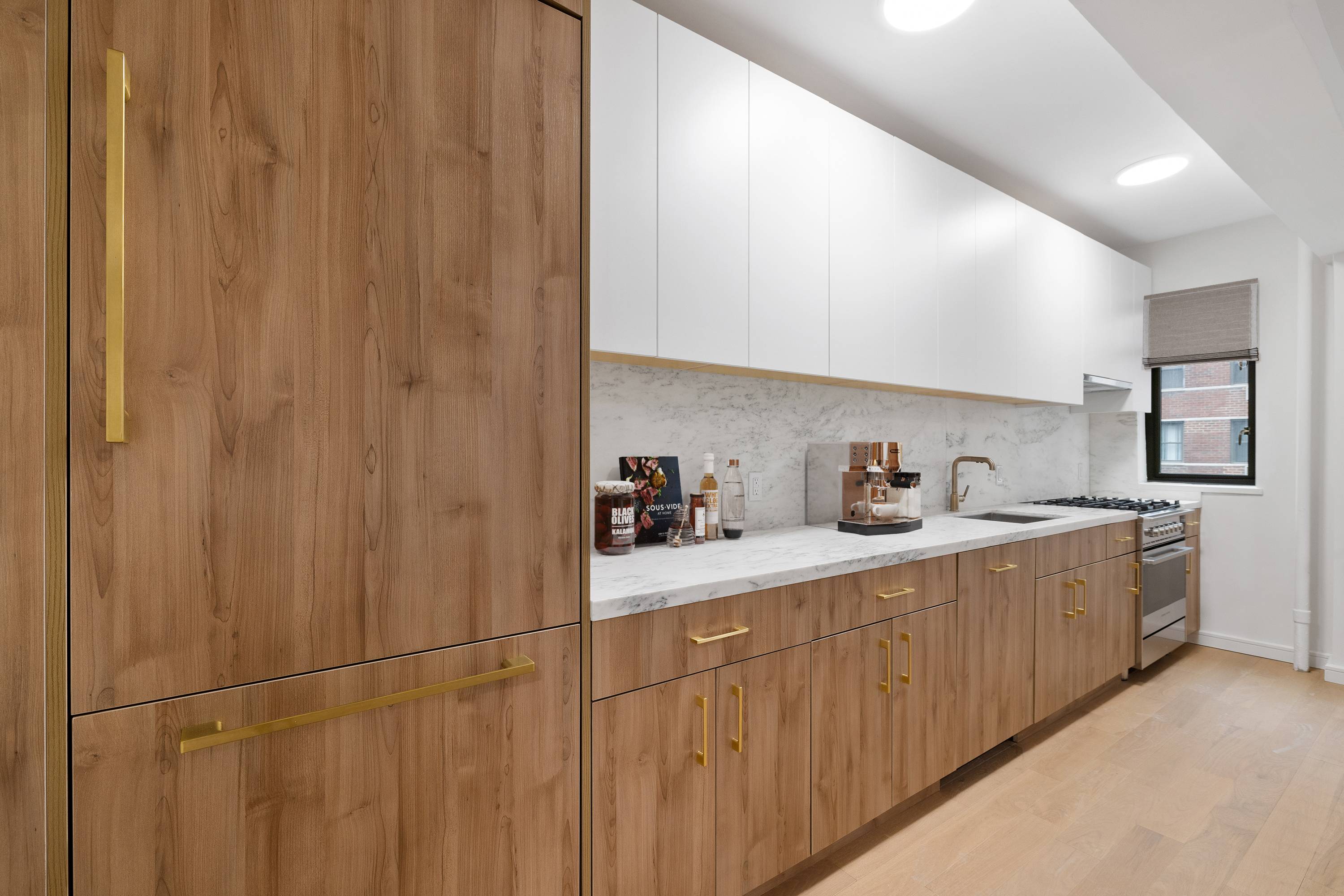 Spacious 1 bedroom, 1 bathroom featuring modern finishes, custom marble features in bathrooms, chef s kitchens with integrated stainless steel appliances, ample closets, wide oak plank flooring and plenty of ...