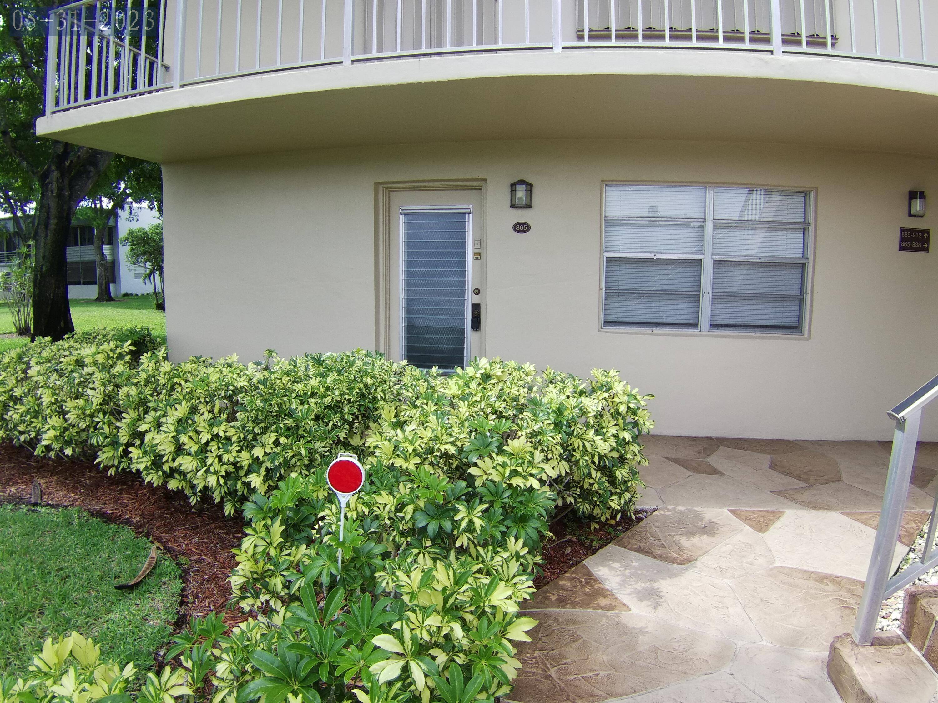 55 Senior Community. Two bedrooms corner condo.