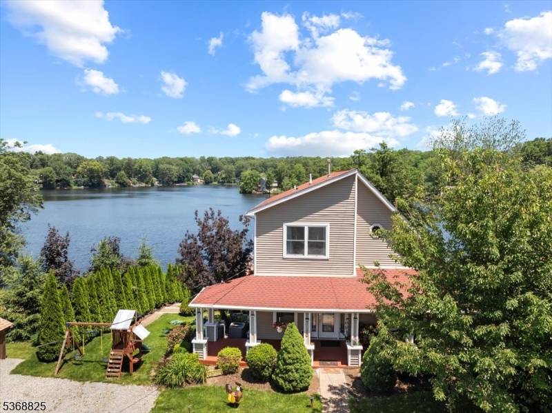 LAKEFRONT HOME at Upper Greenwood Lake.