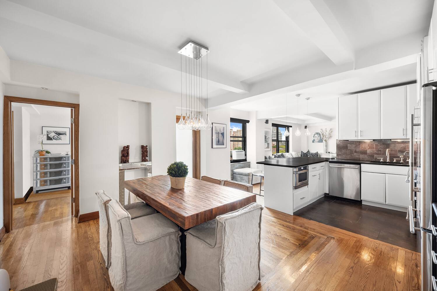 Welcome to a truly exquisite, gut renovated pre war gem nestled in the heart of Chelsea.