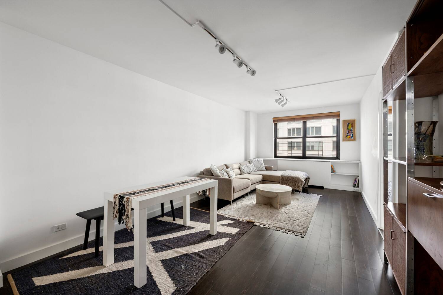 This bright, updated one bedroom home features open western city views, abundant storage, and modern finishes.