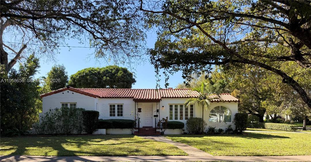 Single family residence with historic designation by the City of Coral Gables, situated on an oversized 15, 000 SF lot.