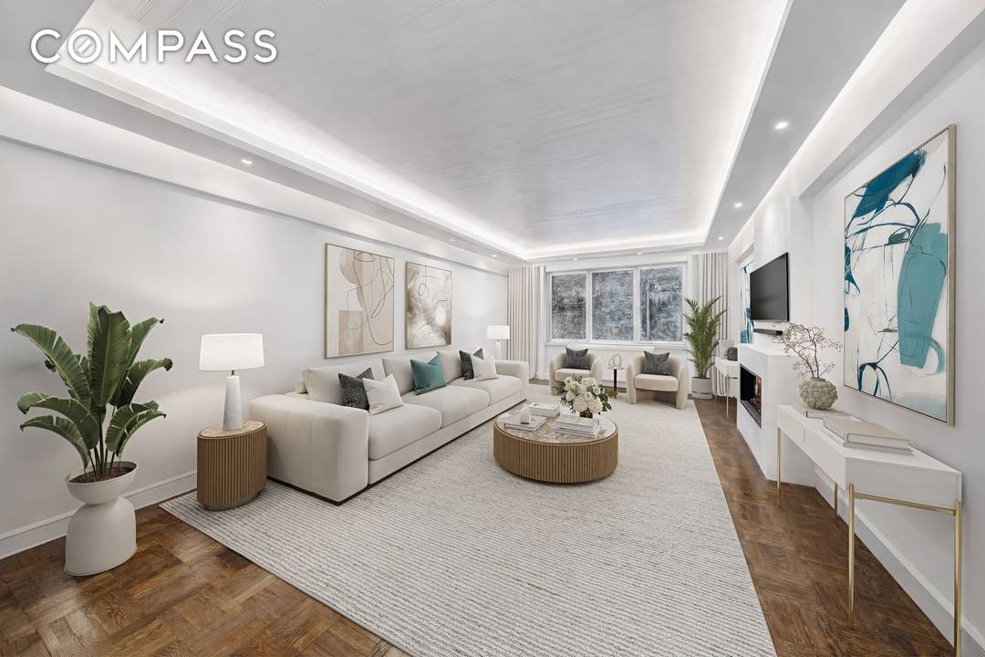 PRISTINE PIED A TERRE ON CENTRAL PARK w WORKING FIREPLACE RENOVATED, TURN KEY, MARVELOUS MOVE IN HEAD TURNER w HIGH CEILINGS, TOP SHELF FINISHES amp ; PRIME ADDRESS WINSOME, TRANQUIL, ...
