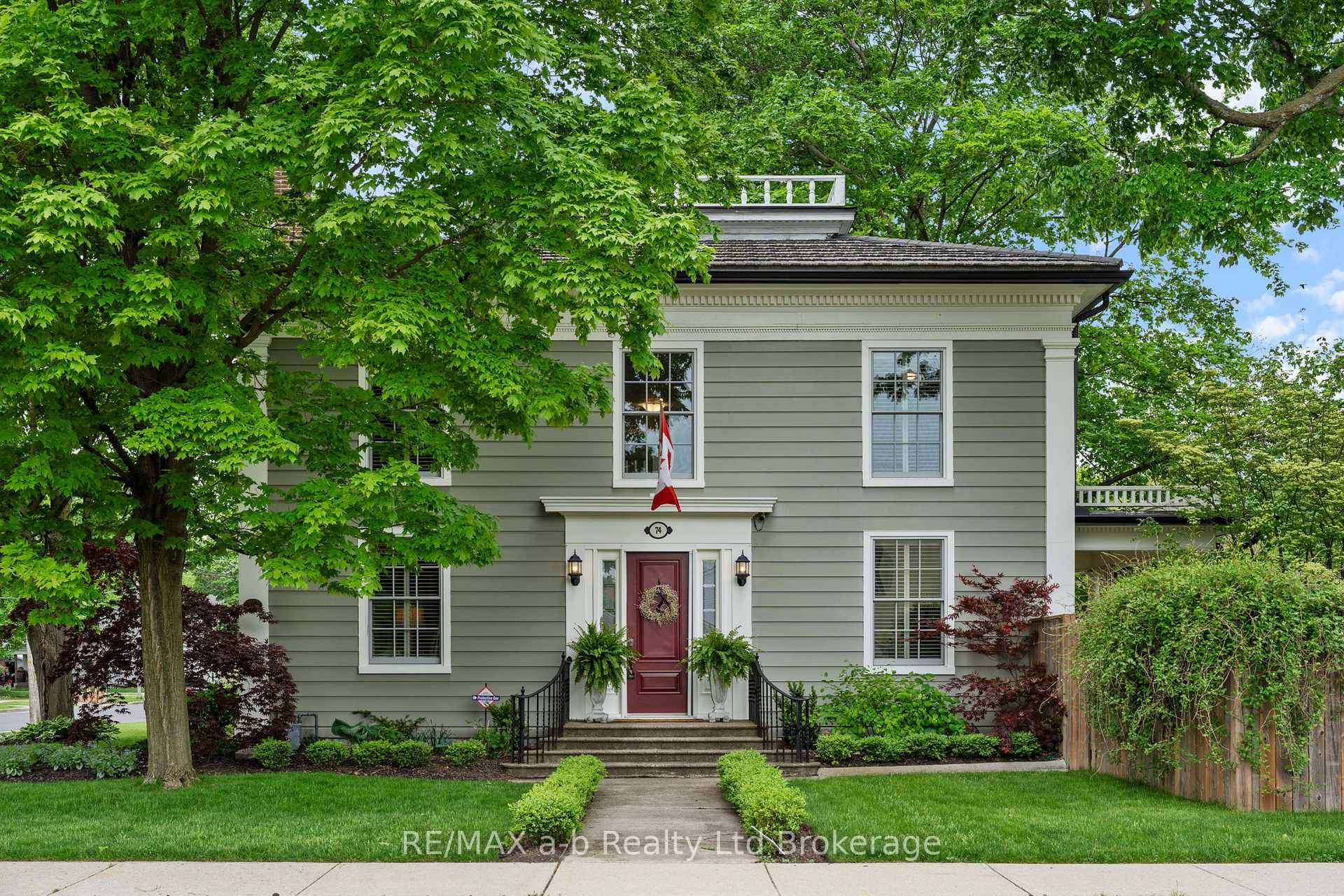 This Georgian style manor is truly one of Aylmers showpiecestimeless, elegant, and beautifully updated from top to bottom.