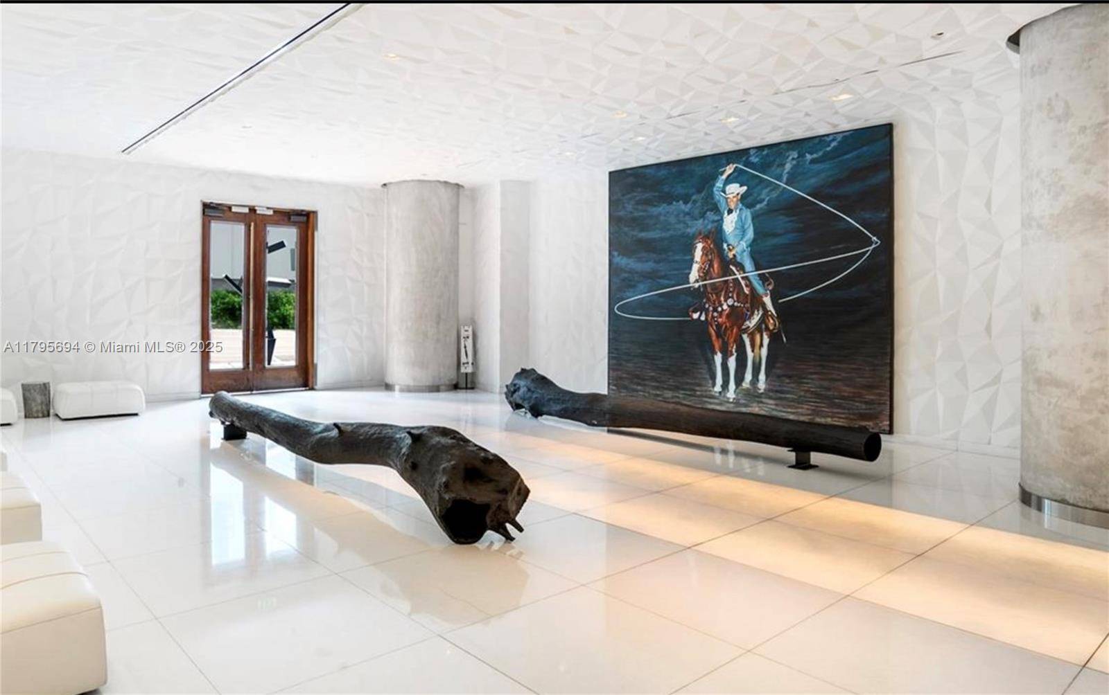 Enjoy stunning skyline and bay views from the 35th floor of SLS Brickell.