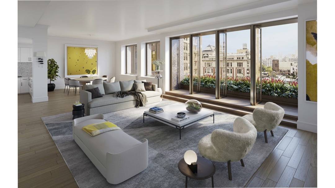 Experience refined penthouse living in this exceptional three bedroom, three and a half bathroom residence with a spectacular rooftop terrace and outdoor kitchen.