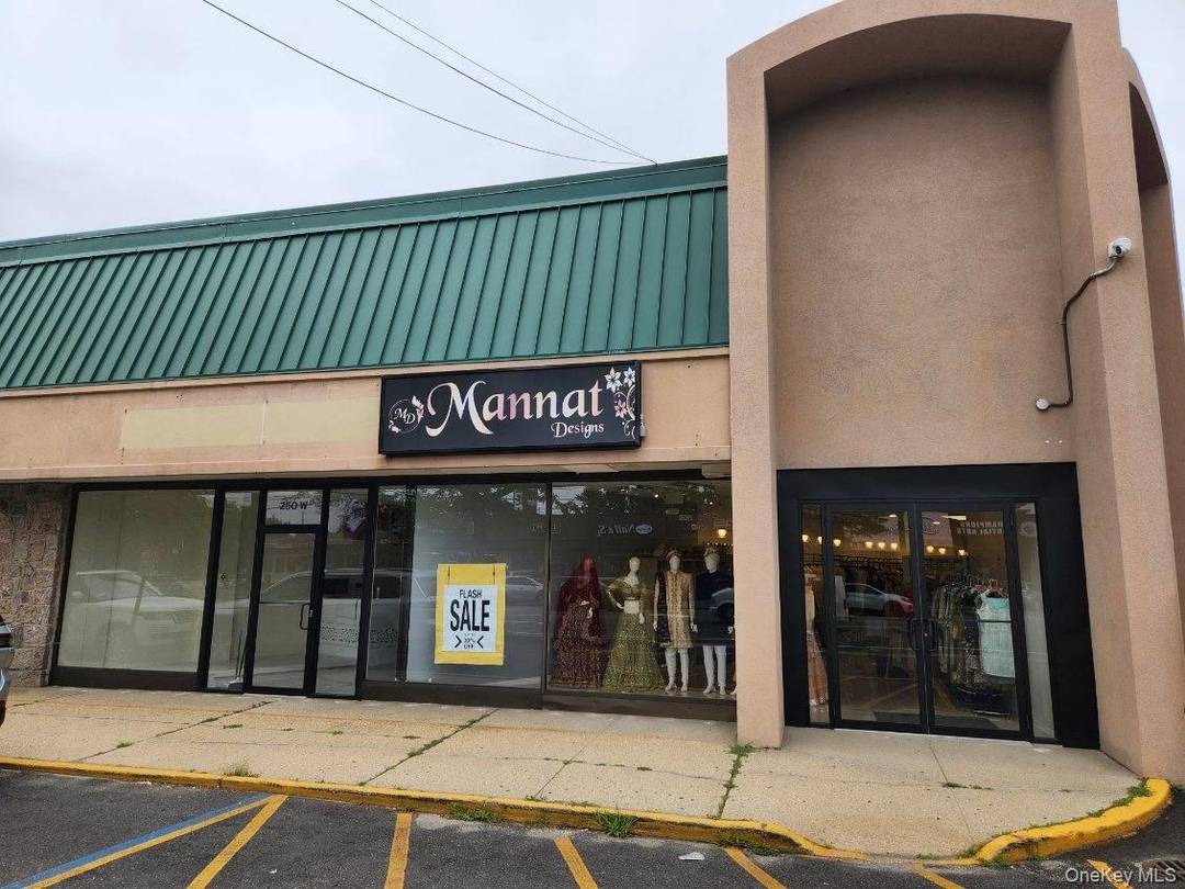 Don't miss this outstanding opportunity to lease a high visibility commercial storefront in the heart of Hicksville.