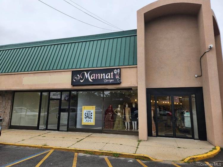 Don't miss this outstanding opportunity to lease a high visibility commercial storefront in the heart of Hicksville.