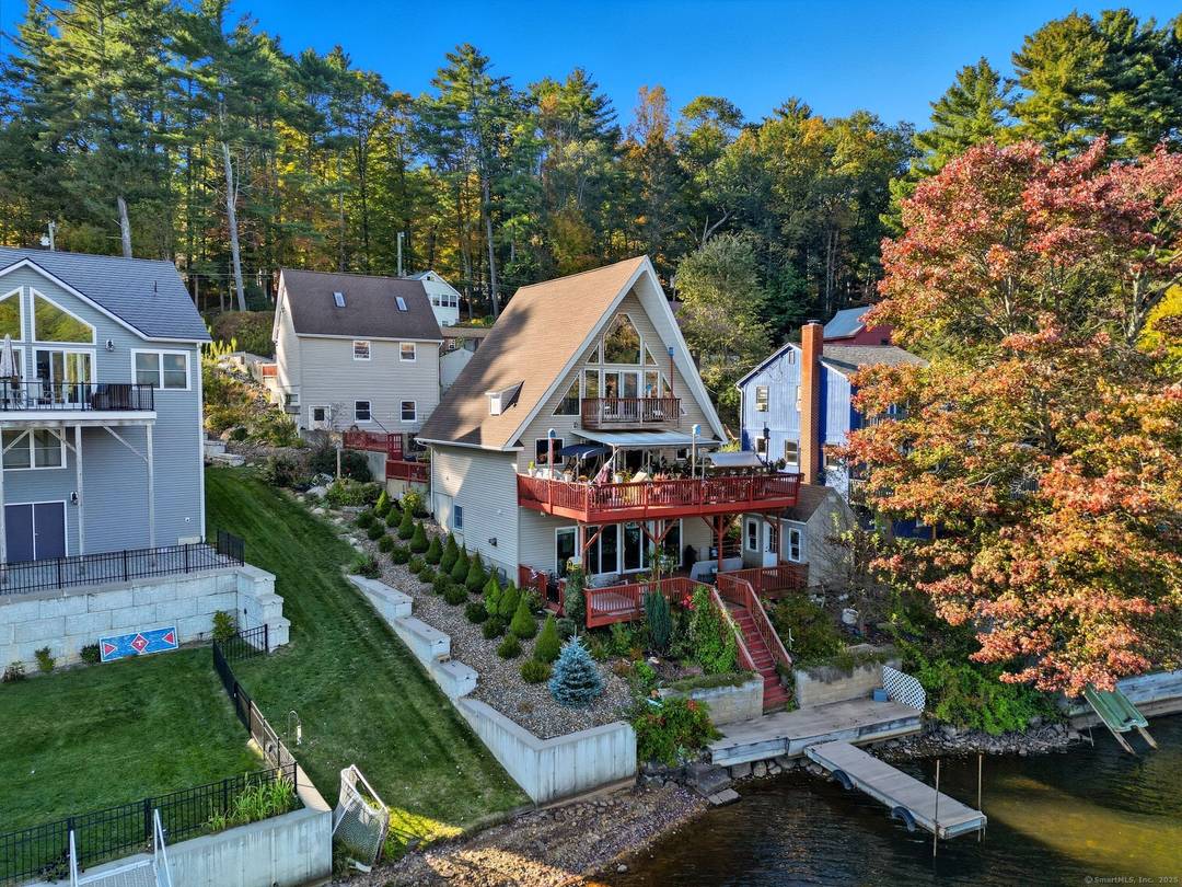 Experience the beauty of lakefront living on Staffordville Lake, where comfort, craftsmanship, and panoramic water views come together in perfect harmony.