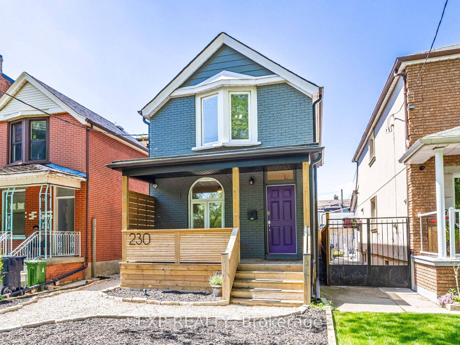 Welcome to 230 Campbell Avenue a charming detached home overlooking Campbell Avenue Park in the heart of the Junction Triangle.