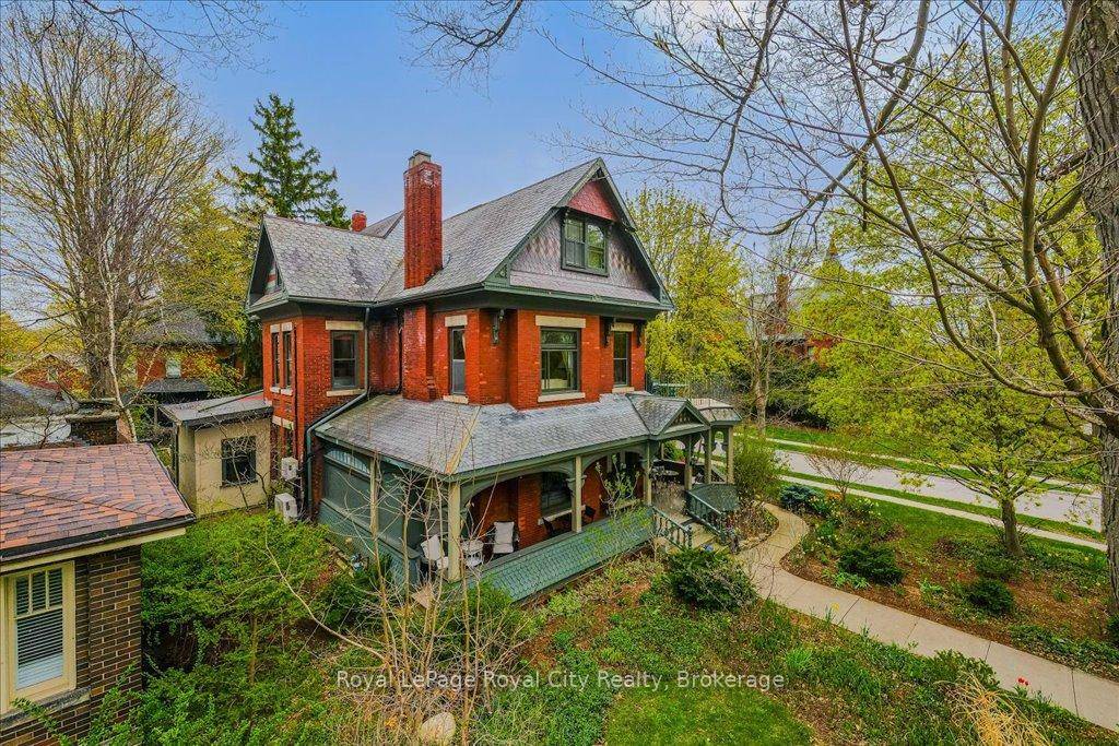 Exquisite Heritage Victorian in prime Guelph location, steps from Exhibition Park and a short walk to downtown's vibrant scene.