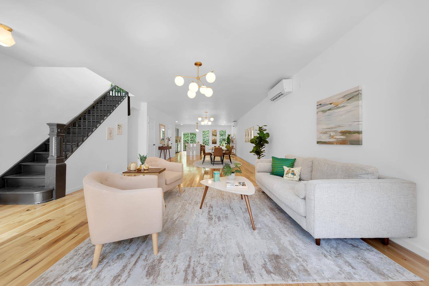 Gorgeous two family brick house, currently used as a single family with mother in law suite, in prime Windsor Terrace, Brooklyn.