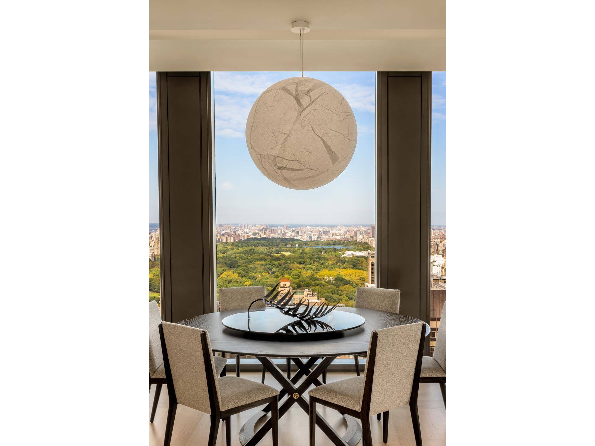 Combining superb sophistication and craftsmanship with the intimate feeling of home, Residence 49A at 53 West 53 comprises 3, 765 square feet, offering four bedrooms and a windowed study, four ...