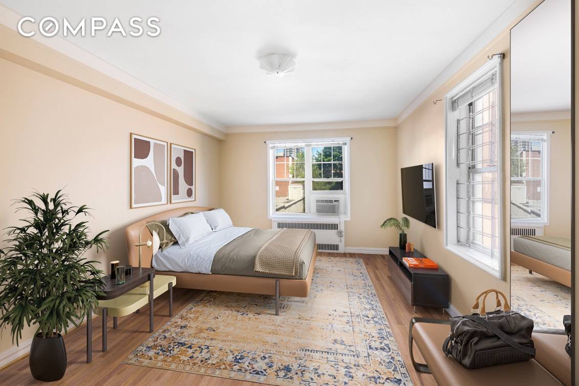 ALL SHOWINGS BY APPOINTMENT Welcome to unit 1L at The Girard in Forest Hills South, a spacious and renovated 1Br located on the 2nd Floor with beautiful pre war details.