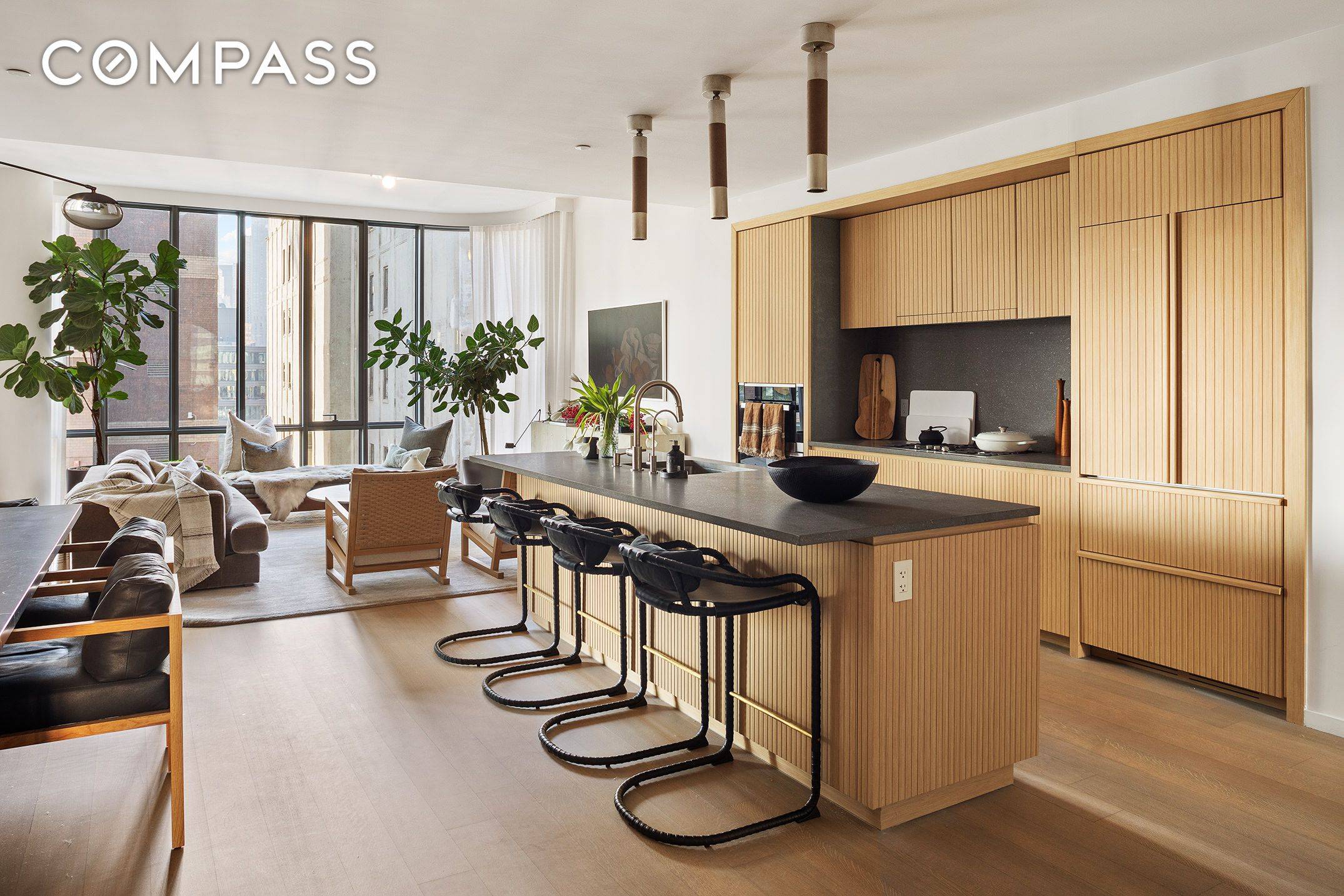 Welcome to Residence S11E at 565 Broome Street, a beautifully designed 2, 300 square foot corner home that epitomizes modern luxury and sophistication in the heart of SoHo.