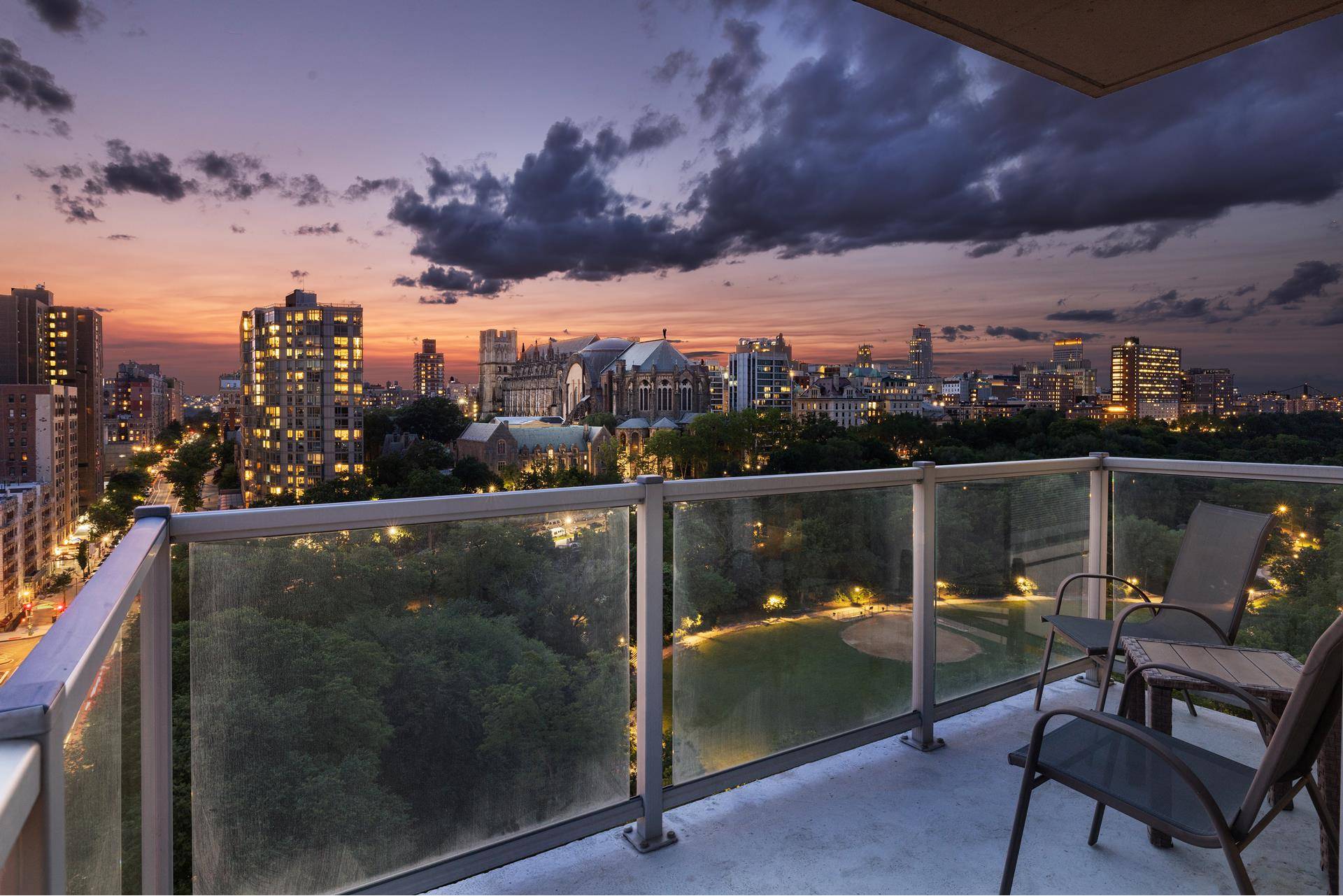 This stunning corner condo at One Morningside Park offers a luxurious lifestyle nestled between two of Manhattan's most iconic green spaces Central Park and Morningside Park.
