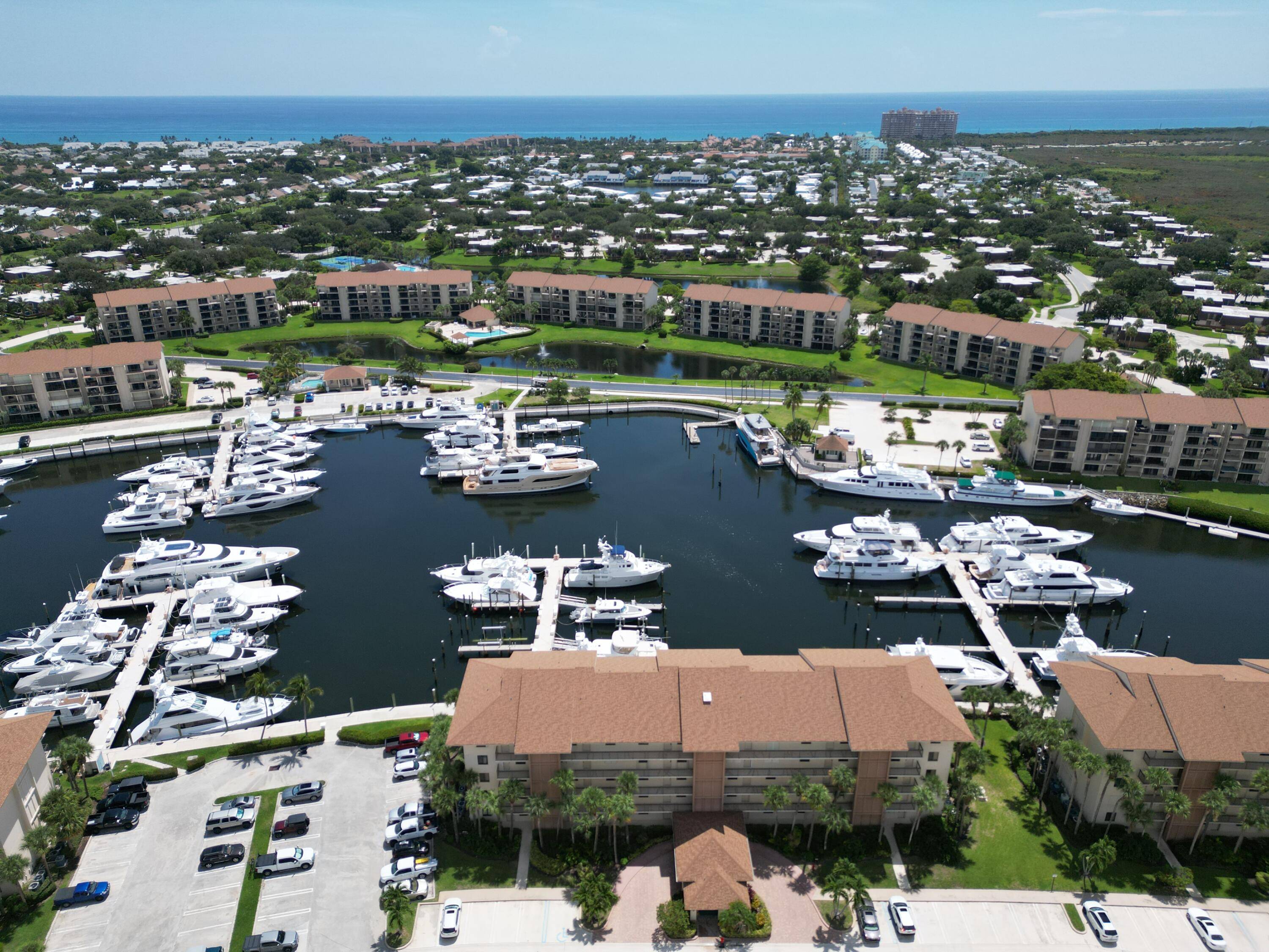 Waterfront Condo with fantastic unobstructed Marina views.
