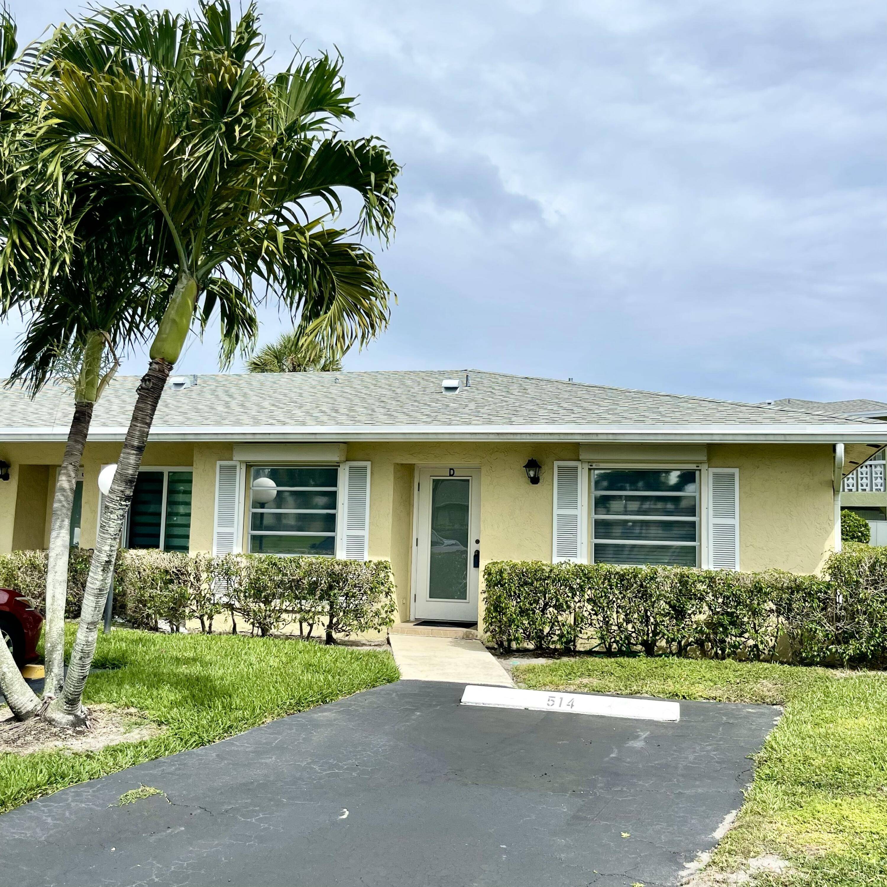 This well maintained 2 bedroom, 2 bathroom condo offers an open layout with a bonus a back room thoughtfully converted into a functional home office with hurricane impact sliders.