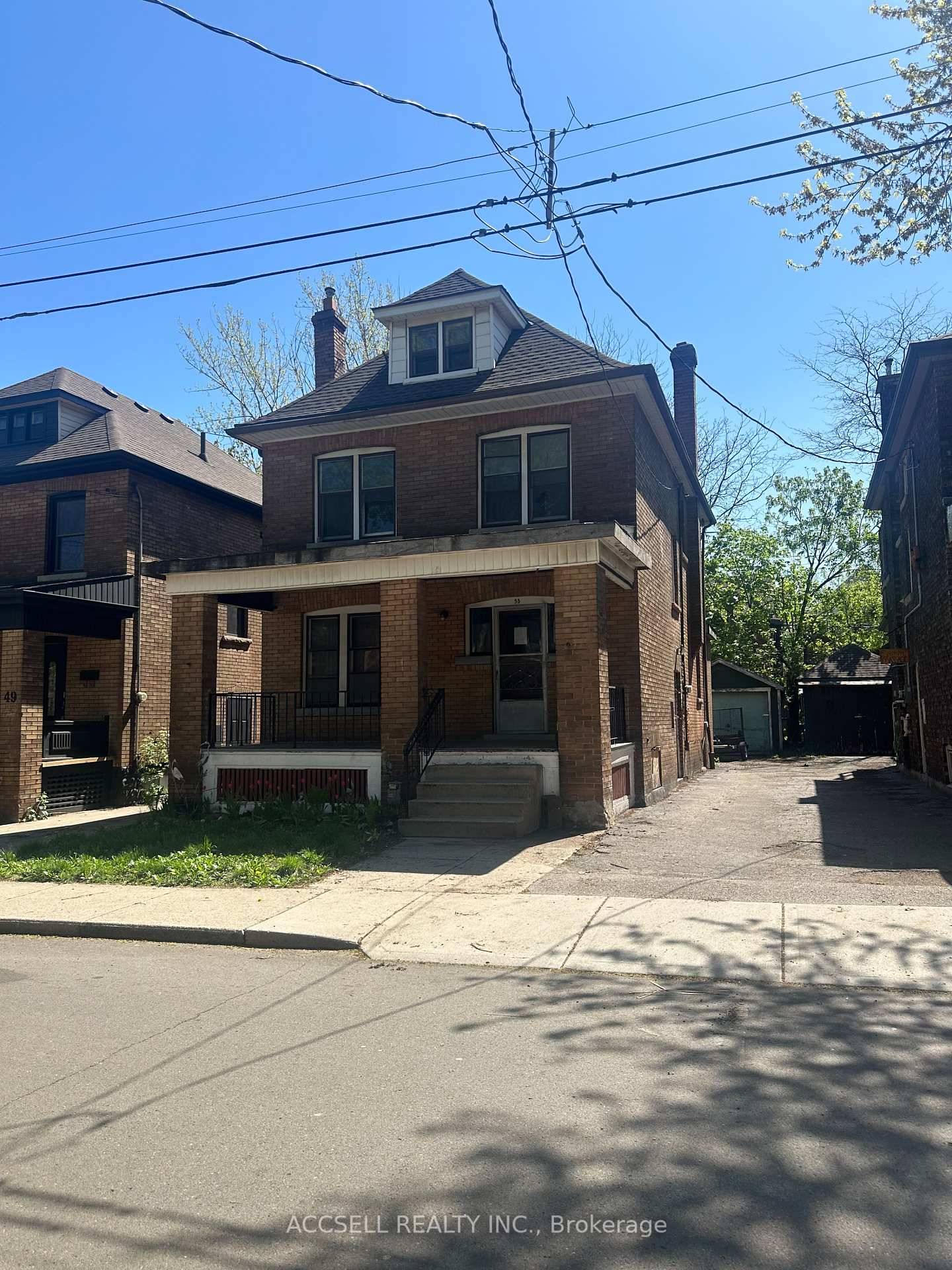 Welcome to 53 Carrick Ave, a legal duplex in the heart of Hamilton offering endless potential for the right buyer.