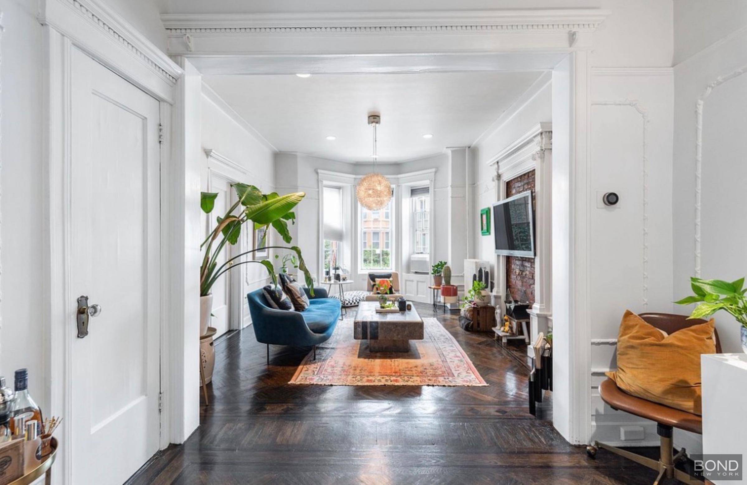 Renovated Sun Filled, Spacious DUPLEX in the heart of Crown Heights, Brooklyn !