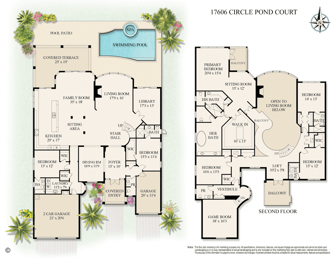This classic Mediterranean estate in The Oaks has been completely reimagined, offering over 6, 700 square feet of thoughtfully updated living space that blends timeless architecture with modern finishes.