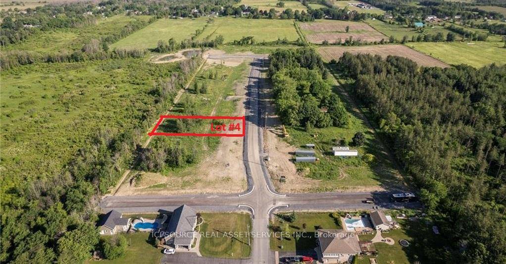 Prime vacant lot with slope perfect for a walkout basement design !