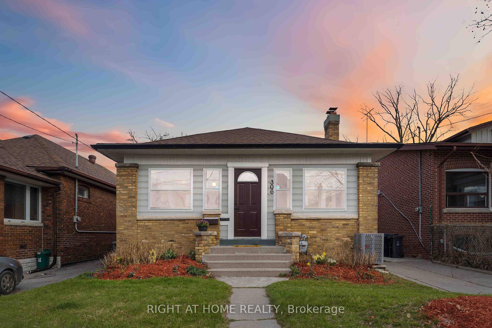 True pride of ownership radiates throughout this detached, oversized 4 bedroom bungalow in the Danforth area.