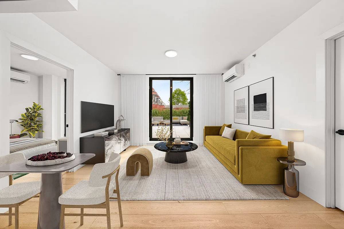 Modern 2 Bedroom Oasis in Bushwick with Private Balcony amp ; Luxe FinishesStep into a sun drenched, fully renovated 2 bedroom, 1 bathroom apartment in the heart of vibrant Bushwick.