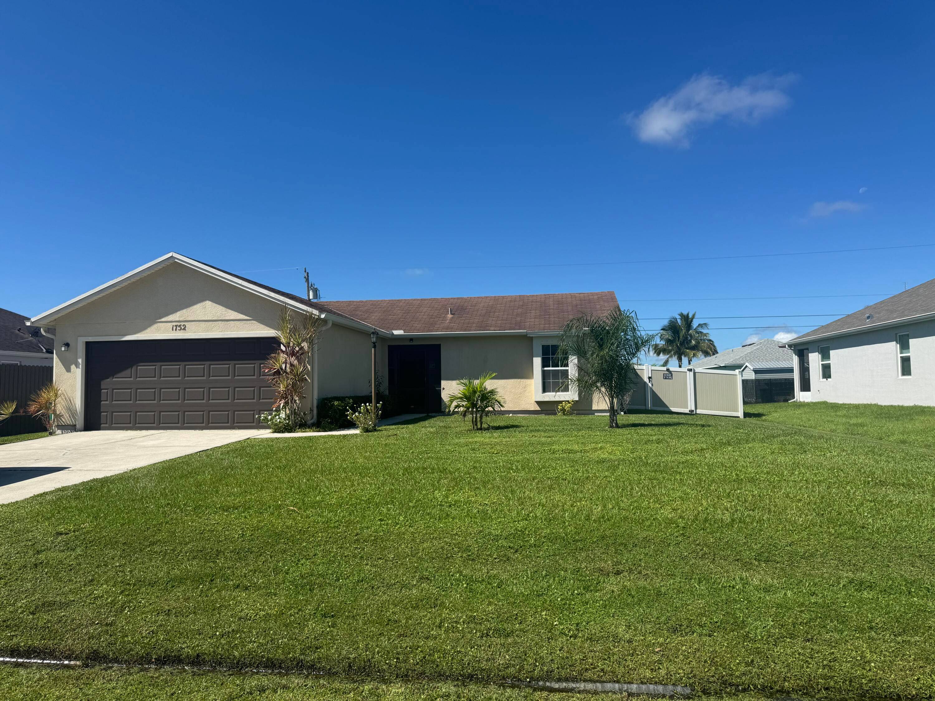 This home is being sold with new roof 3 2 2 open split floor plan.