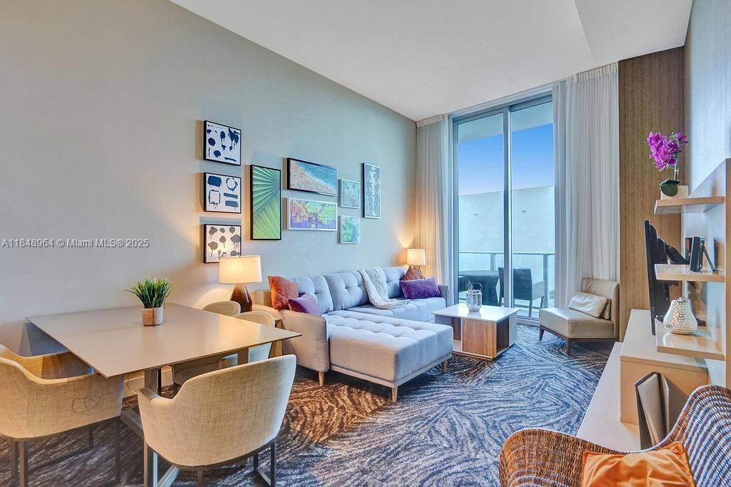 Investor s favorite ! Modern 1 bed, 1 bath unit in a luxury beachfront building.
